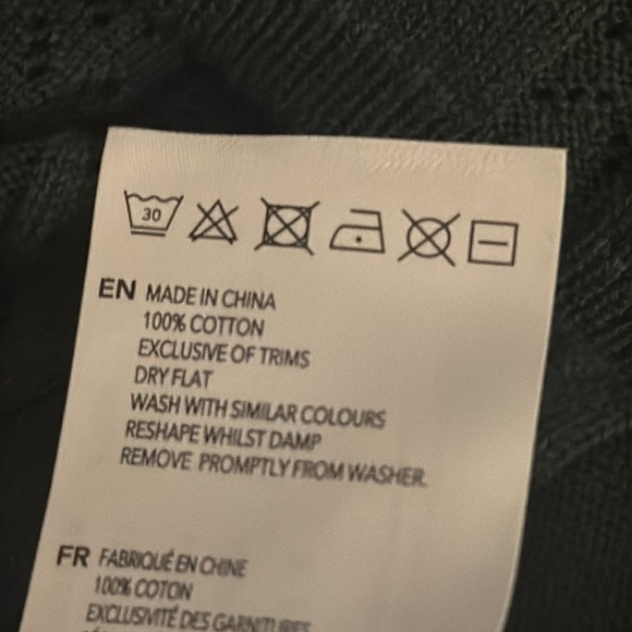 VARLEY Christine Knit Forest Glade Green Maxi Dress L Fall Sleeveless Work Party - Picture 13 of 14